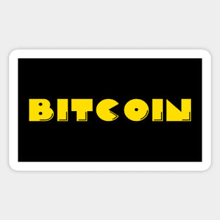 Bitcoin Man Magnet